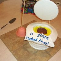 Toilet Cake For my son's 12th birthday.