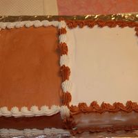 Black & White Cake I made this cake just to practice with Sugarshack's icing. OMG I love that icing!!