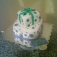Presents Fondant covered cake
