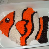 Fish Cake Cake to welcome new employees to our office.