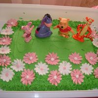 Winnie The Pooh Baby Shower Cake 
