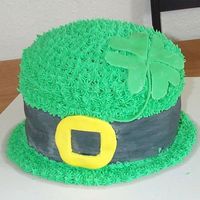 St. Patrick's Day Cake St. Patrick's Day hat