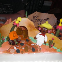 Speedy Gonzalez Cake Speedy Gonzalez my husband's favorite character on his 50.