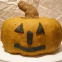 Country Jack-O-Lantern A country Jack-O-Lantern that I did to test out how my new mixer handles fondant. I made two batches of Libbys White Chocolate Pumpkin...