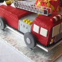 Fire Truck Cake Here's a cake I made for the town fire chief who was retiring. Many thanks to TheCakeWizard for helping me and for inspiring me. Cake...