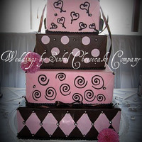 Pink And Brown Wedding 