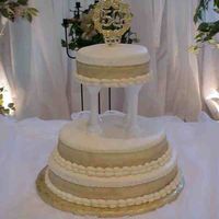 50Th Anniversary My first tiered cake!