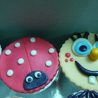 Cupcakes Cupcakes decorated with MMF