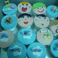 Cupcakes Cupcakes decorated with MMF