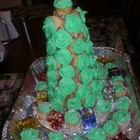 Mini Cupcake Xmas Tree 