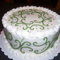 Pracrice practice cake for an upcoming wedding