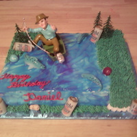 Gone Fishing Whipped Icing