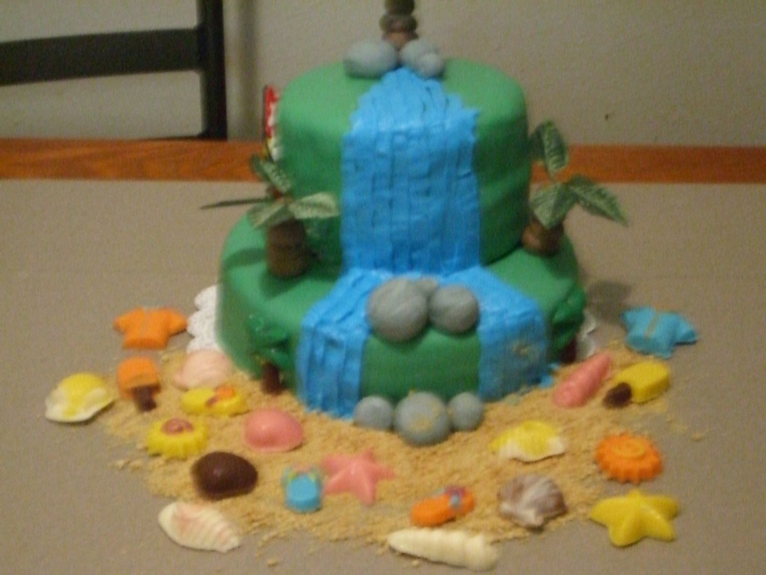 End Of Year Luau Party This is for my son's end of the year luau party. I got most of the ideas from different cakes here on CC. I feel like this is so...