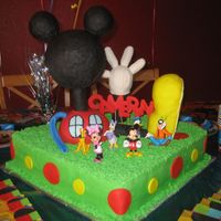 Mickey Mouse Clubhouse #2 Same cake better picture!