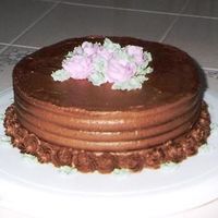 Chocolate With Pink Roses 