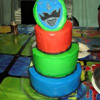 Power Ranger My nephews have joint birthday parties, and sometimes they don't pick the same theme. One wanted Power Rangers, the other Star Wars....