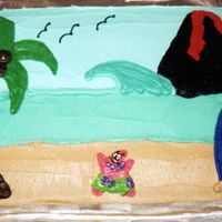 Hawaii I made this for my neice many years ago. She said she wanted something hawaiian. I did the beach scene and added Patrick since she was into...
