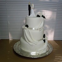 Wedding Cake Dummy cake made for portfolio.