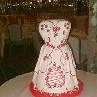 Elexis' Dress This was to replicate the dress that the birthday girl was to wear for her quincinera (hispanic celebration for a girl's 15th birthday...