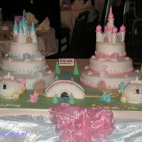 Fairytale Greek Christening Cake I was asked, to make this project for a Greek christening party in Netherland. I had only 5 days to bake,prepare and decorate. But it was...