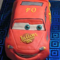Cars Cake this cake is made from no butter sponge cake filled with yellow pudding and a meringe peanut cookie with chocolate ( the dutch call them...