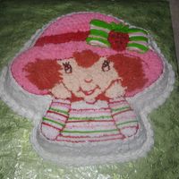 Strawberry Shortcake Character Cake 