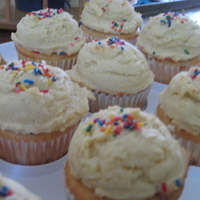 Summer Party Treat white cake with white choc pudding filling and a pina colata ice cream scoop cookie. used a 2 inch scoop for the cookies and the pan i used...