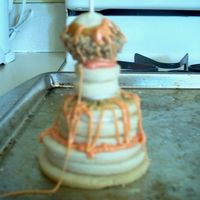 Fall Wedding Cookie Cake 2 Here is another one.