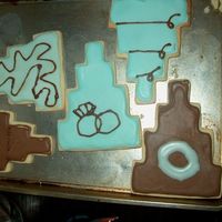 Wedding Cake Cookie Place Cards 2 