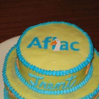 Close Up Of My Dh's First Fbct This is the FBCT that my husband did for the Aflac cake.