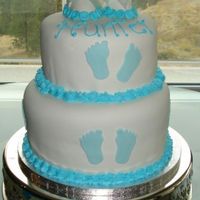 Hunter's Shower Cake 