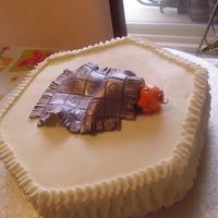 Baby Shower Cake Fondant baby and blanket