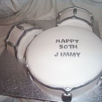 40Th Birthday Cake For Drummer Boy 