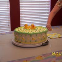 Duck Baby Shower Cake 