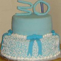 Halloween_Pics_064B.jpg This Fondant cake was made by a friend of my friend for my husband's 30th birthday. It's her first time in decorating with...