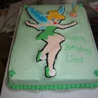 Twinkle Fairy The twinkle fairy was drawn & painted w/buttercream frosting the cake was made w/pineapple syrup. It was for a friends daughters bday...