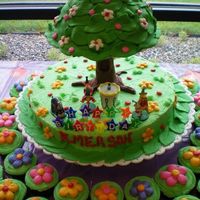 Emersonsbday.jpg Winnie the poo tree cake for my niece's first birthday