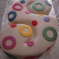 Baby Shower For Baby Sophia! The design is from the actual letter the parents hung on the wall of the nursery.Carved chocolate cake covered with fondant.