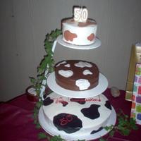 Moo My mom loves cows but she wanted something simple for her 50th bday.