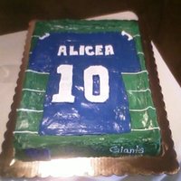 Grooms Cake Grooms cake for a football fan. It is actually a cheesecake, which the groom was also a huge fan of.
