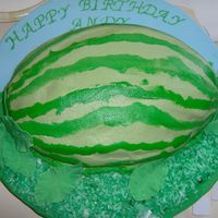 Watermelon Patch watermelon cake