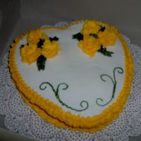 Yellow Roses For Sister the inside is all chocalate the outside bc, all she wanted was yellow roses.