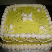 Square Cake made this for my son's school teachers. they loved it! eggless chocolate cake with buttercream icing.