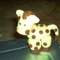 Giraffe Close-Up This was the very first gumpaste/fondant figure I ever made, and so far my fave. TFL