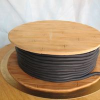 Cable Cake How do I explain this? It's a graduation cake for a friends son that has studied to be an electrician. I made a cake and covered in...