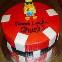 Giant Poker Chips For Tourney In Vegas This was made for a guy who is going to Vegas to play in a poker tourney. His name is Chuck and they call him Chuck the Duck. BC with...