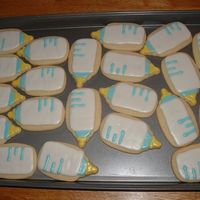Baby Bottles NFSC with some version of Royal icing.