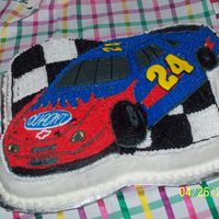 Retirement Cake NASCAR (GORDON)