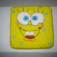 Spongebob Spongebob cake I made for my sons birthday