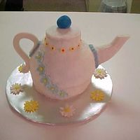 Tea Pot Cake This is my first time doing one of these. I enjoyed it.